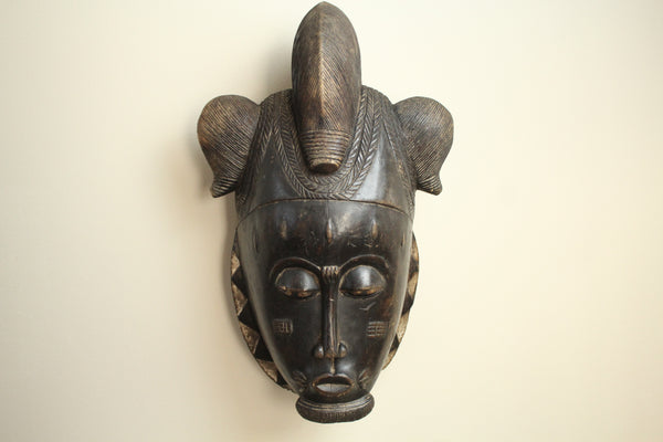 Sun mask - Baule - Côte d'Ivoire - Catawiki