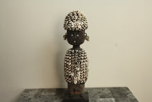 Load image into Gallery viewer, Namji Doll - Full Cowry Shells w/ Brass Ears Rings
