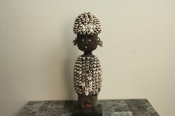 Namji Doll - Full Cowry Shells w/ Brass Ears Rings