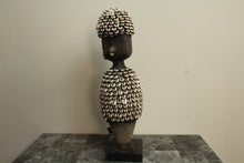 Load image into Gallery viewer, Namji Doll - Full Cowry Shells w/ Brass Ears Rings
