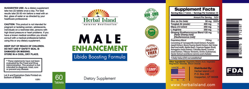 Male & Female Libido Boosting Formula 60 count